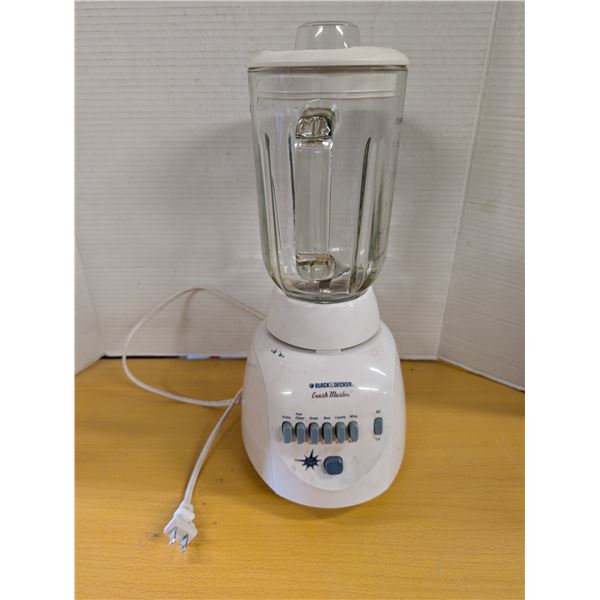Black N Decker Blender (Glass Blender) (Not Tested But looks Good Condition)