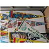 Image 6 : Lot of Variety Vintage Flags (Different American towns and Country's, Disney, and etc.)