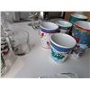 Image 7 : Lot of glasses (Christmas Glasses and Mugs, Decor Glass Stand, and etc.)