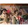 Image 2 : Christmas Decor Various items (Decorations For tree, Out side, and on Furniture)