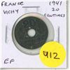 Image 1 : Vichy France. 1941 20 Centimes. EF.