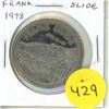 Image 1 : 1978 Frank Slide Crowsnest Pass Trade Dollar.