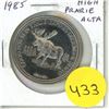 Image 1 : 1985 High Plains Albert Trade Dollar. Moose.