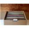 Image 1 : Box of Vintage Records.