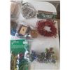 Image 3 : Lot of Christmas Decoration and Paint Brush.