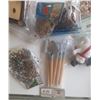 Image 7 : Lot of Christmas Decoration and Paint Brush.