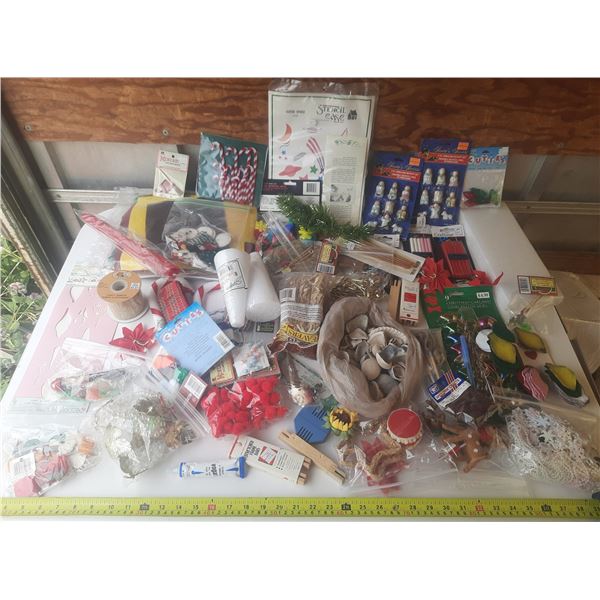 Lot of Christmas Decoration Items.