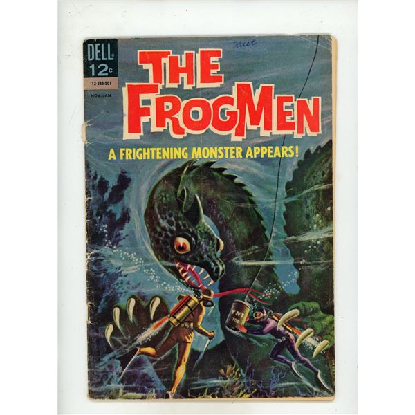 The Frogmen Comic. #11 1965. Used.