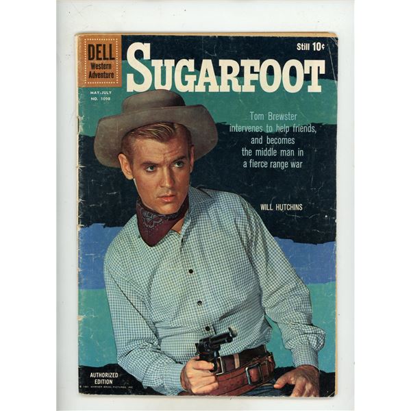 Sugarfoot Comic. #1098 1960. Used.