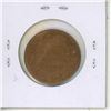 Image 2 : 1918 Canadian Large Cent. Issued during the last year of World War I. EF-40 with Rotated Die. Cleane