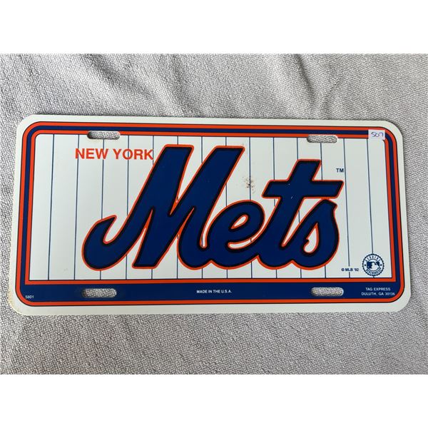 New York Mets - Licence Plate Cover