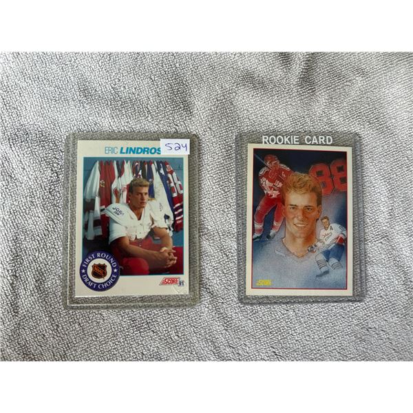 Eric Lindros - Rookie Cards