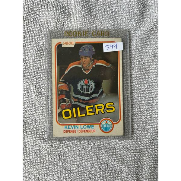 Kevin Lowe - Rookie Card
