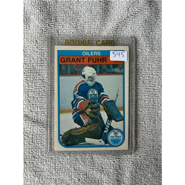 Grant Fuhr - Rookie Card
