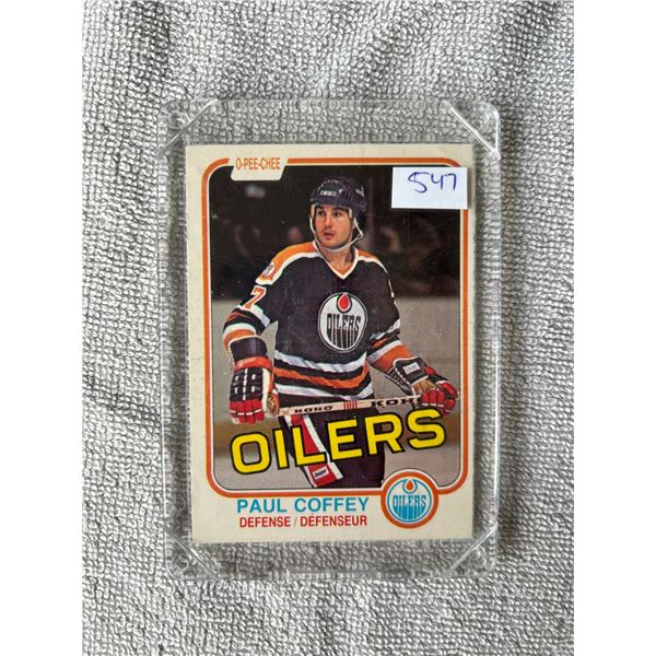 Paul Coffey - Rookie Card