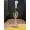 Image 1 : Antique table lamp- 24"H