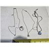 Image 1 : silver ring size 5.5 and necklaces