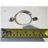 Image 1 : Silver bracelet and eaings