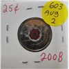 Image 1 : 2008 Armistice 25 Cent Coin