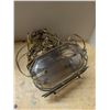 Image 1 : Brass Chandelier (Not tested and No Bulb, Seems in good Condition)