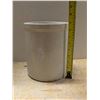 Image 1 : Stoneware Food storage Crock (Mark on Bottom, Good condition)