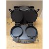 Image 4 : Hamilton Beach Dual Breakfast Sandwich Maker (Not tested but Looks Great Condition)