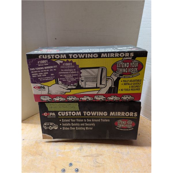 (2) CIPA Custom Towing Mirrors w/ Original Box from the 1990s