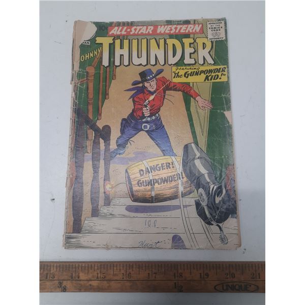 Johnny Thunder Comic. #110 1959/1960. Used.