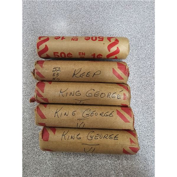 5 - Rolls of Pennies