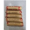 Image 1 : 5 - Rolls of Pennies