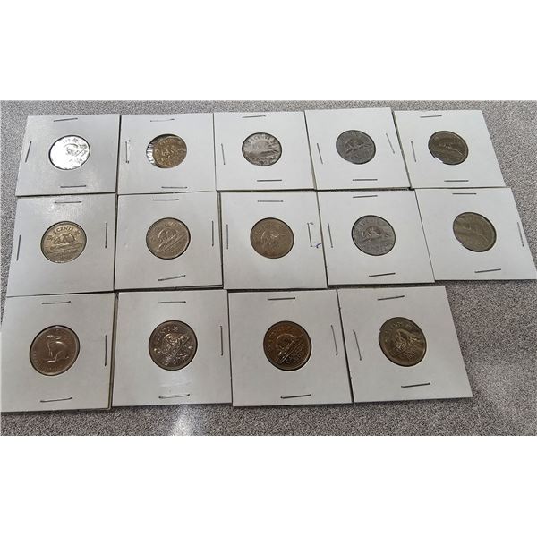 Misc Canada Nickels