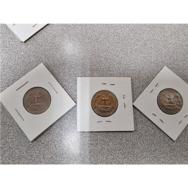 Misc US 25 Cent Coins