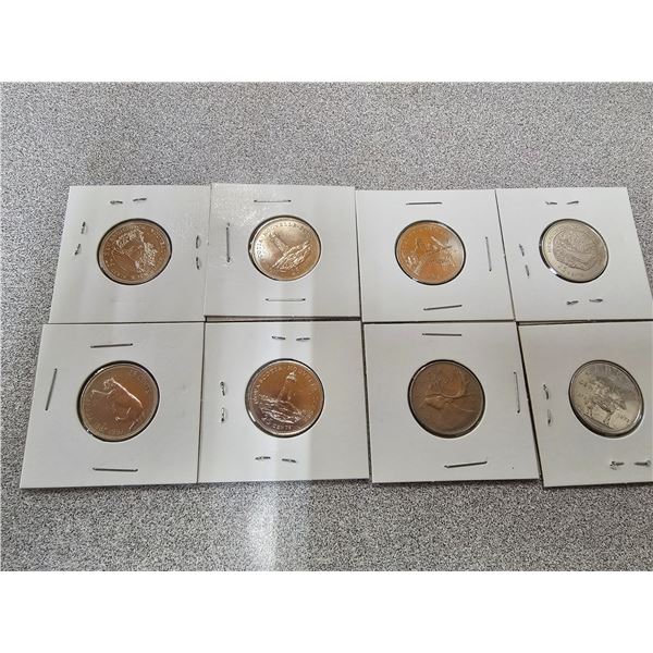 Misc Canada 25 Cent Coins