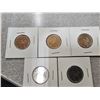 Image 1 : Misc Canada 25 Cent Coins