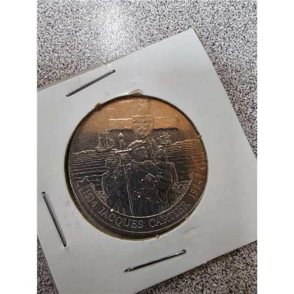 1534-1984 Canadian $1 Jacques Cartier Coin
