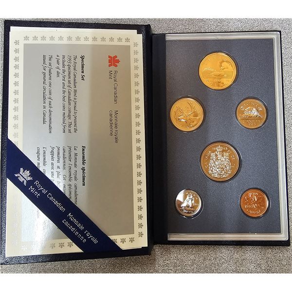 1993 Royal Canadian Mint Coin Collection