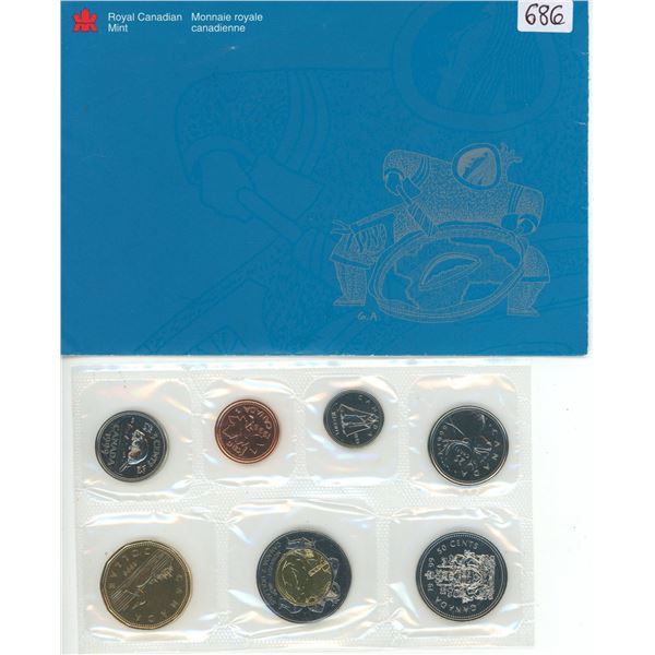 1999 canadian uncirculated coin- set