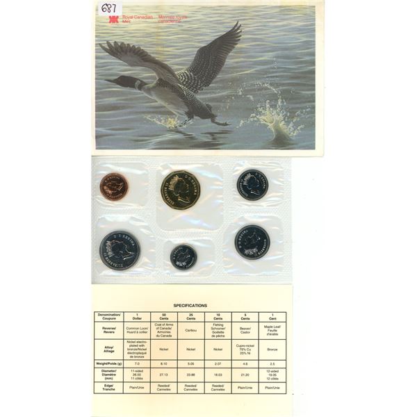1994 canadian uncirculated coin-set
