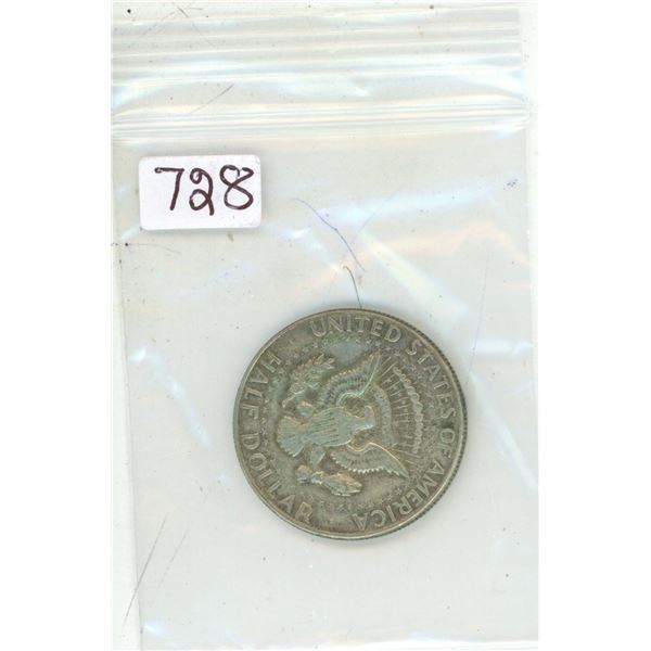 1967 silver US half-dollars