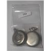 Image 5 : 2 SWISS POCKET WATCHES, SILVER CASES PARTS/REPAIR