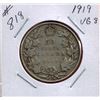 Image 1 : 1919 CANADIAN SILVER 50 CENT COIN
