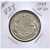 Image 1 : 1944 CANADIAN SILVER 50 CENT COIN