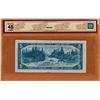 Image 2 : 1954 BANK OF CANADA $5.00 REPLACMENT BANKNOTE - BCS GRADED - EXTRA FINE 45