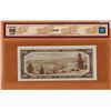 Image 2 : 1954 BANK OF CANADA $100 BANKNOTE - BCS GRADED - ALMOST UNC 55