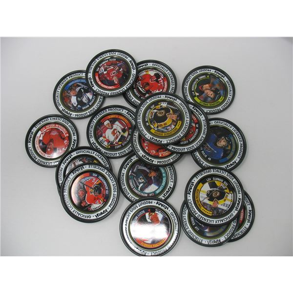 LOT OF 26 IRWIN KATCH HOCKEY COINS / DISCS
