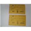 Image 1 : PAIR OF CANADA RATION BOOKS - Some Stamps Remaining