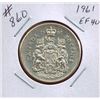 Image 1 : 1961 CANADIAN SILVER 50 CENT COIN
