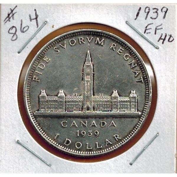 1939 CANADIAN SILVER DOLLAR