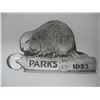 Image 1 : 1933 SASKATCHEWAN PROVINCIAL PARK BEAVER BADGE- PARK ENTRANCE