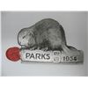 Image 1 : 1934 SASKATCHEWAN PROVINCIAL PARK BEAVER BADGE - PARK ENTRANCE